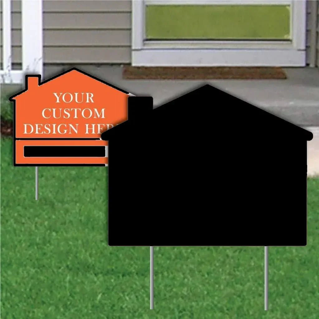 22" House Corrugated Plastic Yard Sign Blank - Image 8