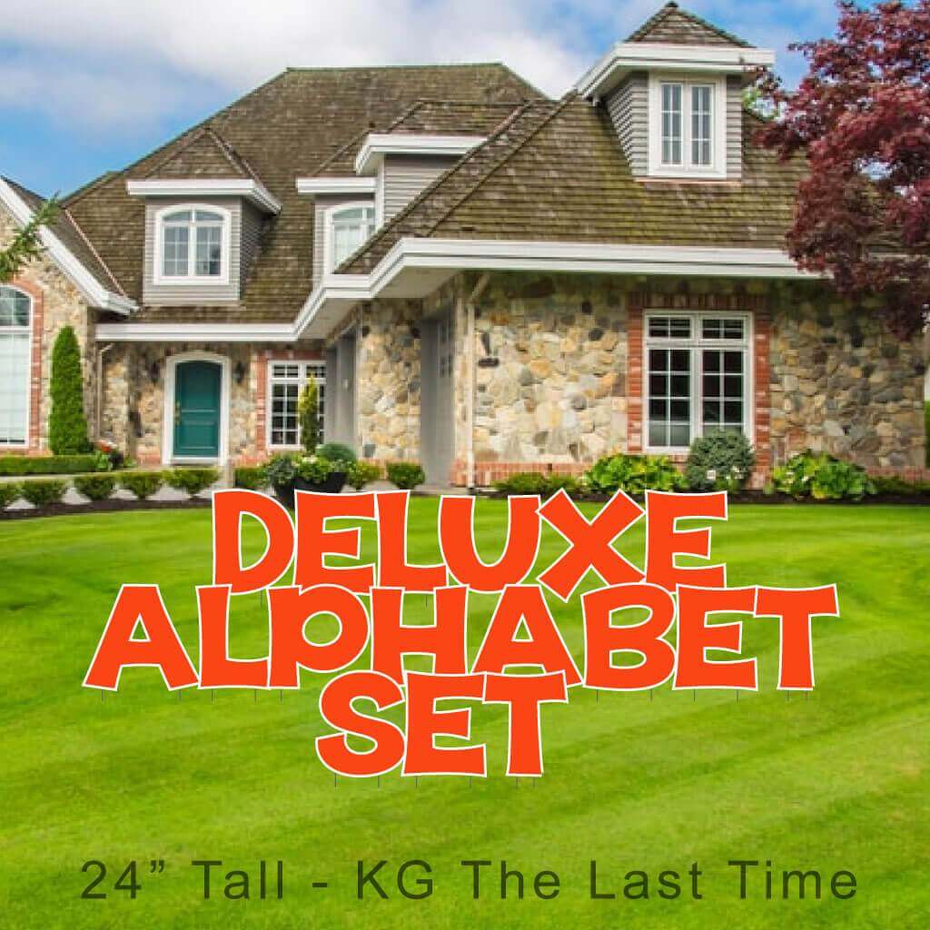 22.75" KG The Last Time Solid Color Deluxe Alphabet Set - 130 pcs - Image 4