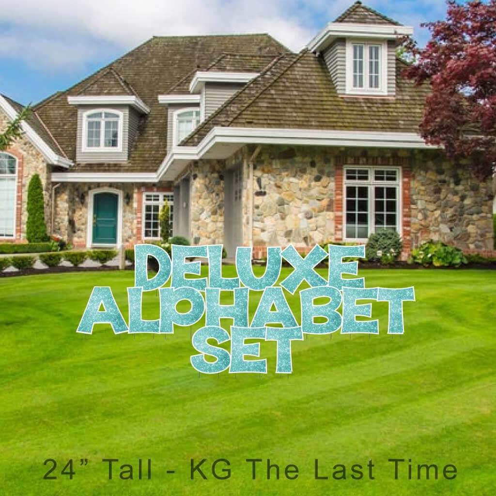 22.75" KG The Last Time Sparkle Deluxe Alphabet Set - 130 pcs - Image 12