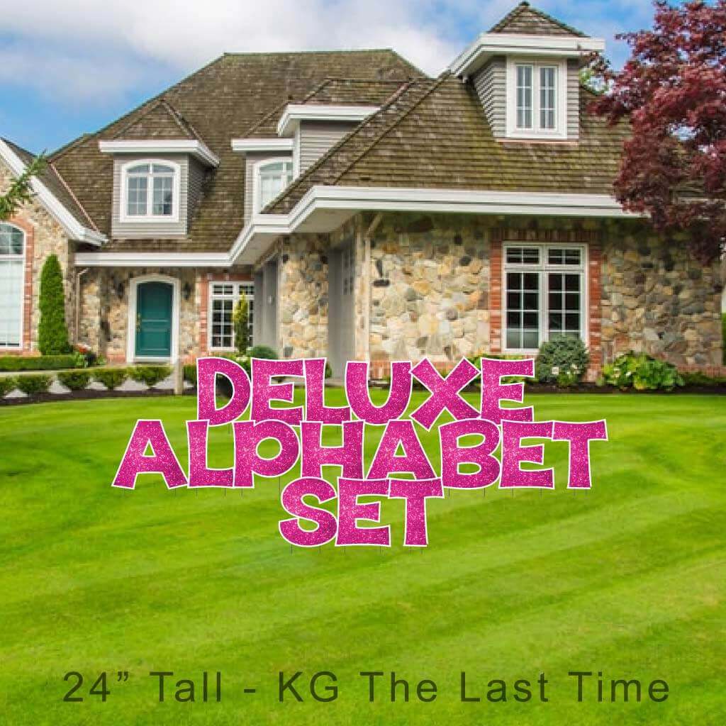 22.75" KG The Last Time Sparkle Deluxe Alphabet Set - 130 pcs - Image 14