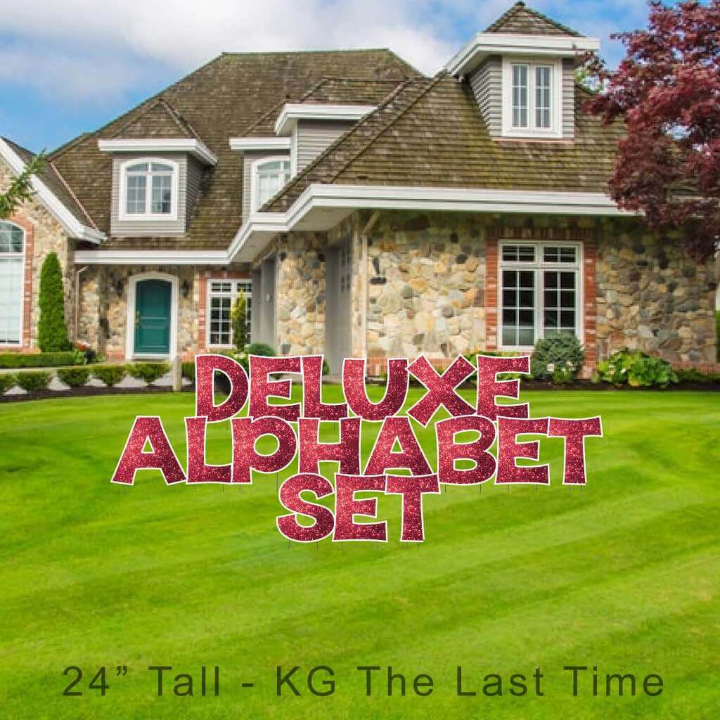 22.75" KG The Last Time Sparkle Deluxe Alphabet Set - 130 pcs - Image 16