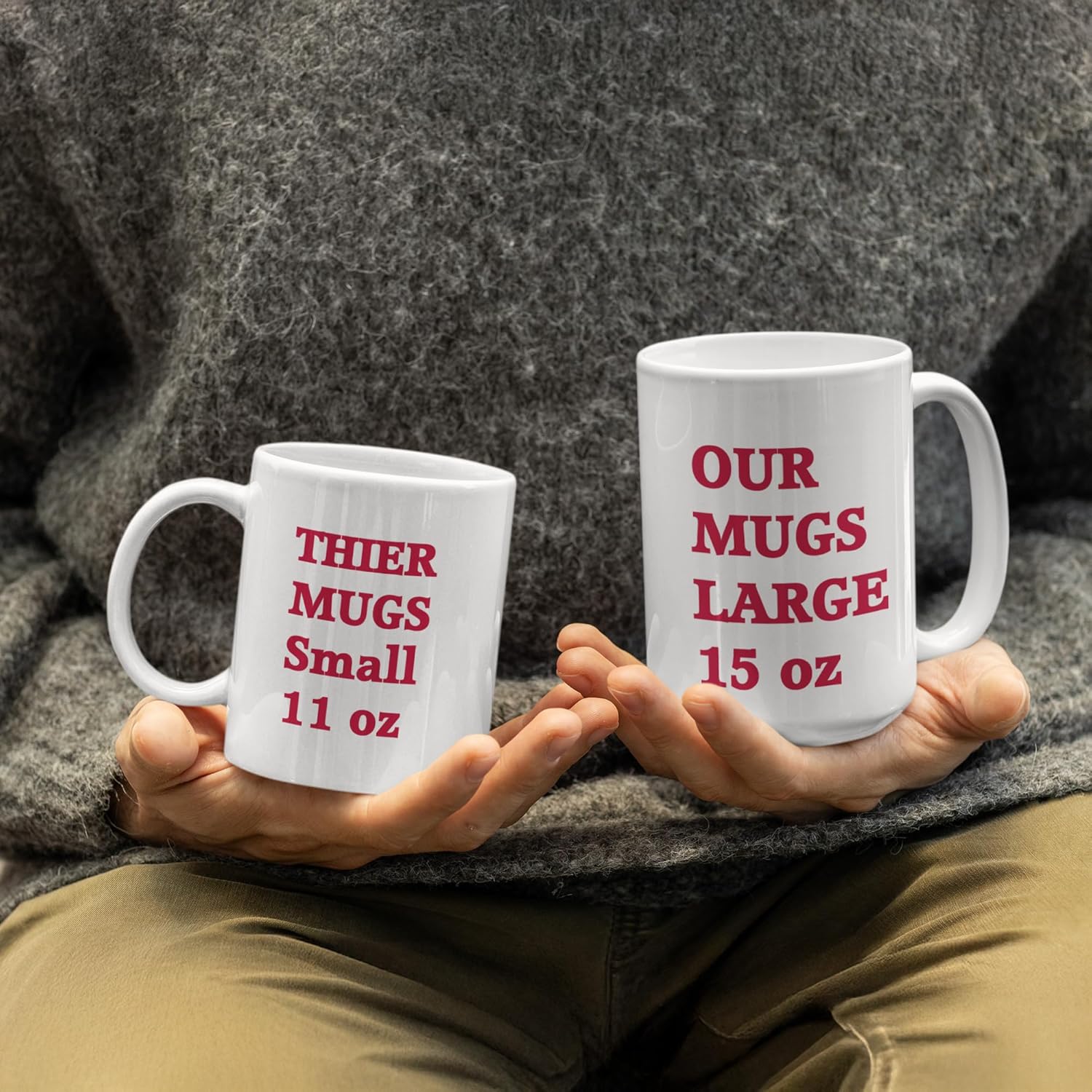 Alpha Chi Omega 15oz Coffee Mug – Double-Sided AXO Sorority Ceramic Cup – Dishwasher Safe - Image 3