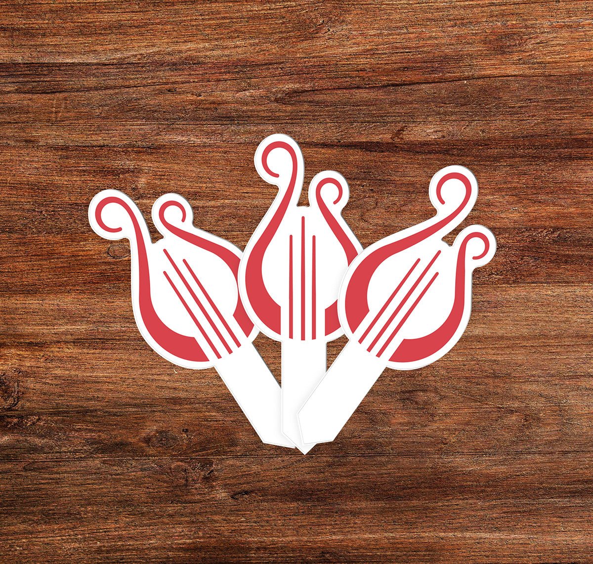 Alpha Chi Omega Cupcake Toppers - Officially Licensed - Image 5