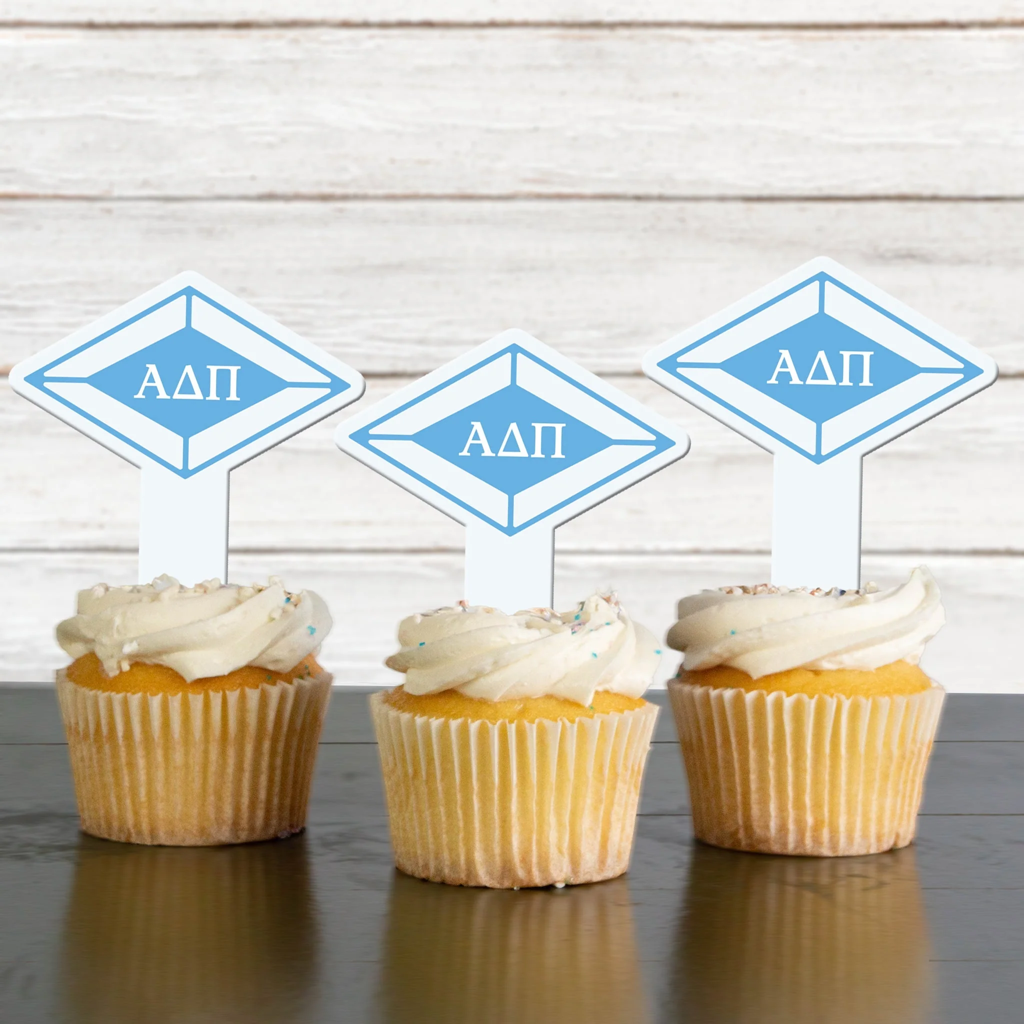 Alpha Delta Pi Cupcake Toppers - Image 5