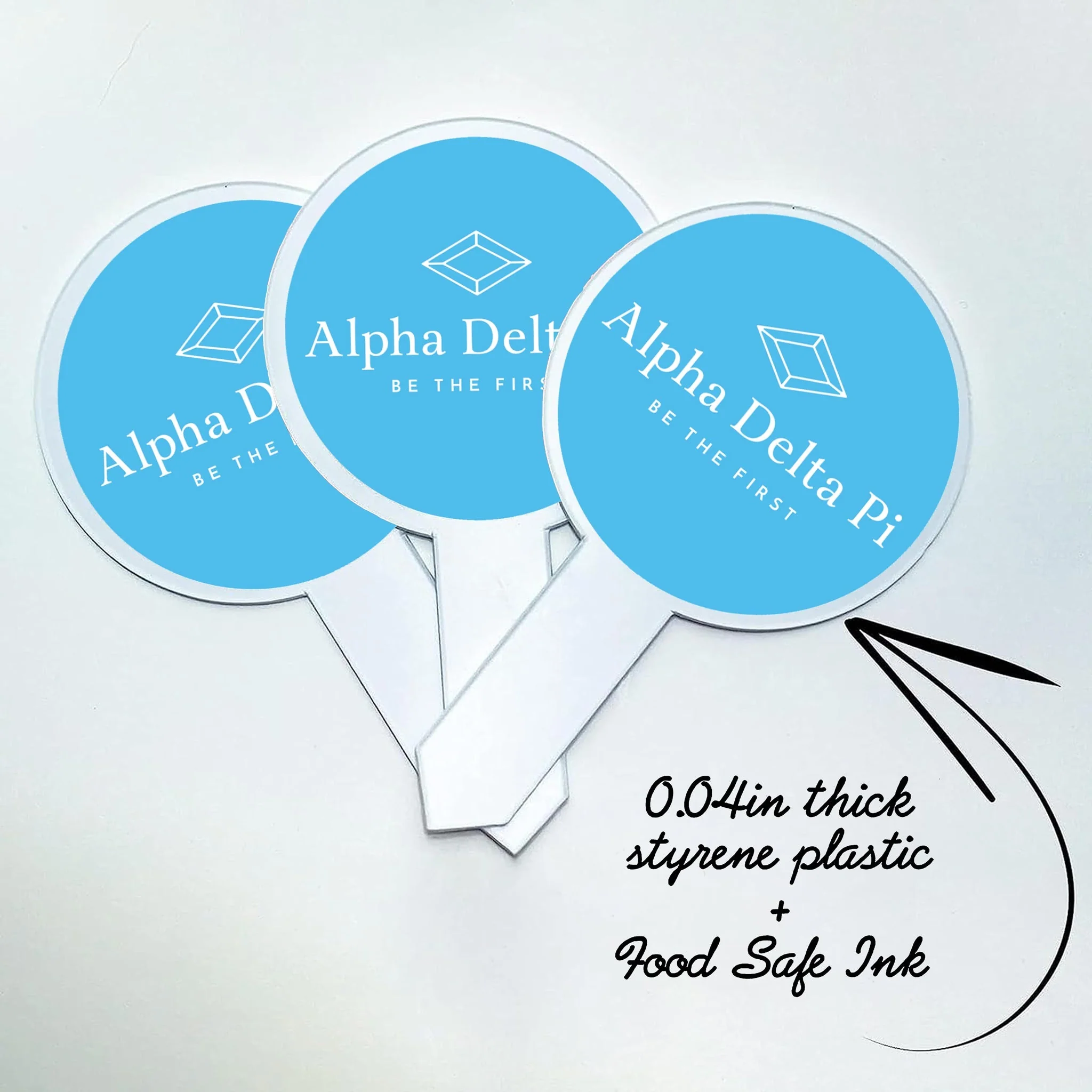 Alpha Delta Pi Cupcake Toppers - Image 6