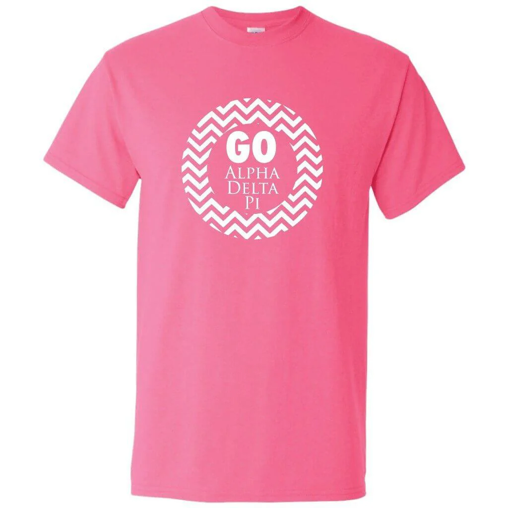 Alpha Delta Pi Chevron T-Shirt - Image 3