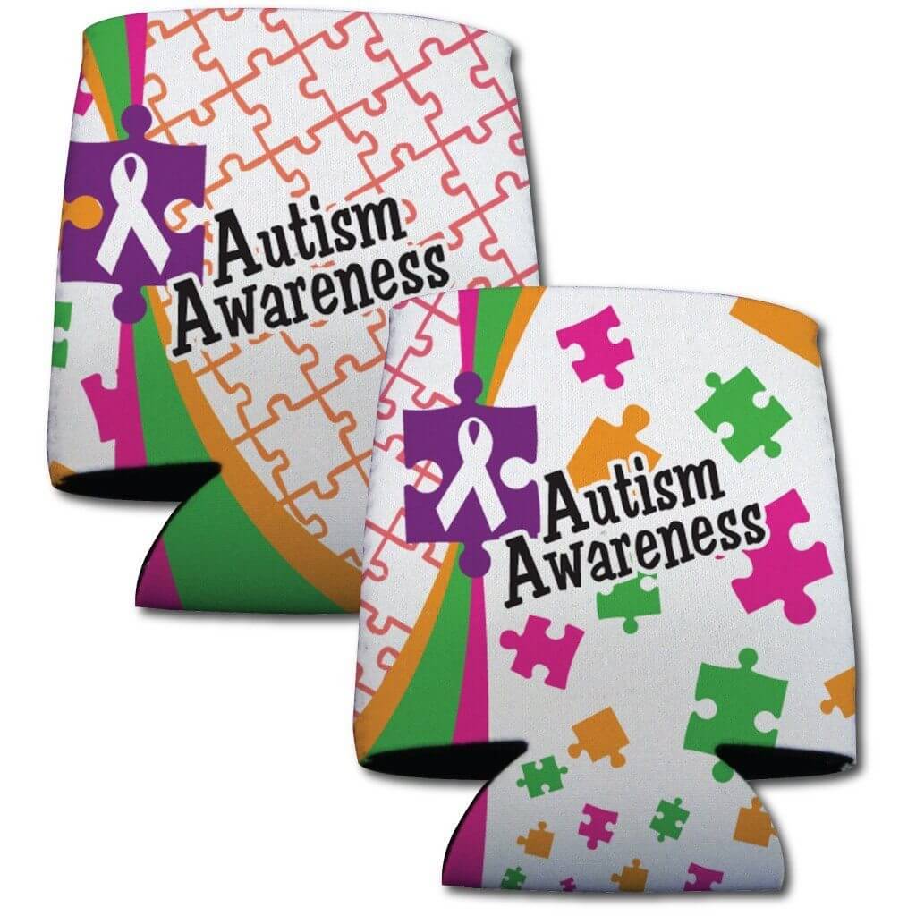 Autism Awareness Can Cooler Set - Image 5
