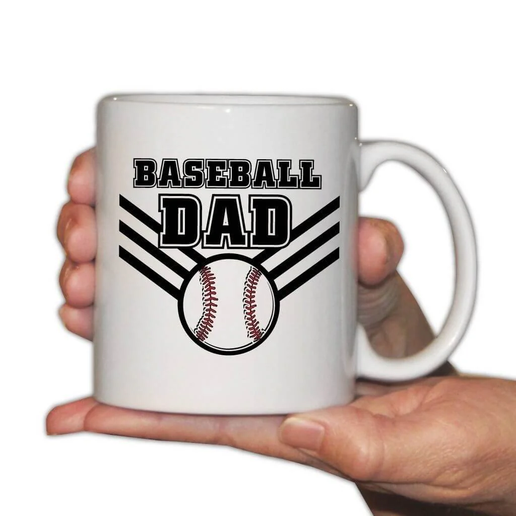 Baseball Dad Picture Frame and 11oz. Coffee Mug Office Set - Image 3