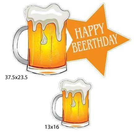 Adult Birthday Rental Business Package Yard Signs & Decorations 57 pc set - Image 3