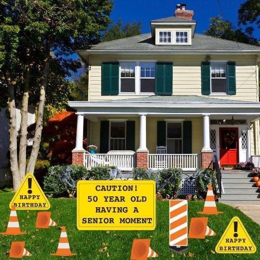 Adult Birthday Rental Business Package Yard Signs & Decorations 57 pc set - Image 6