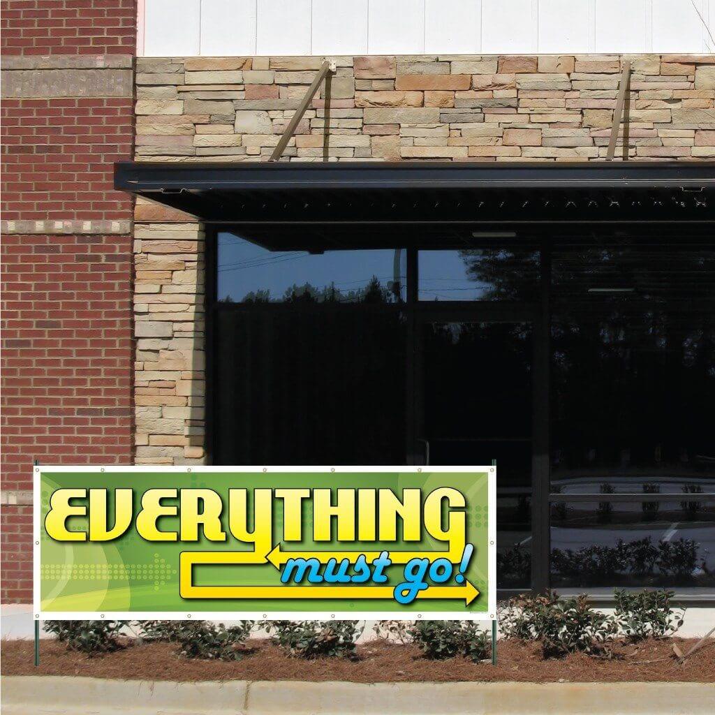Everything Must Go Vinyl Banner - Image 5