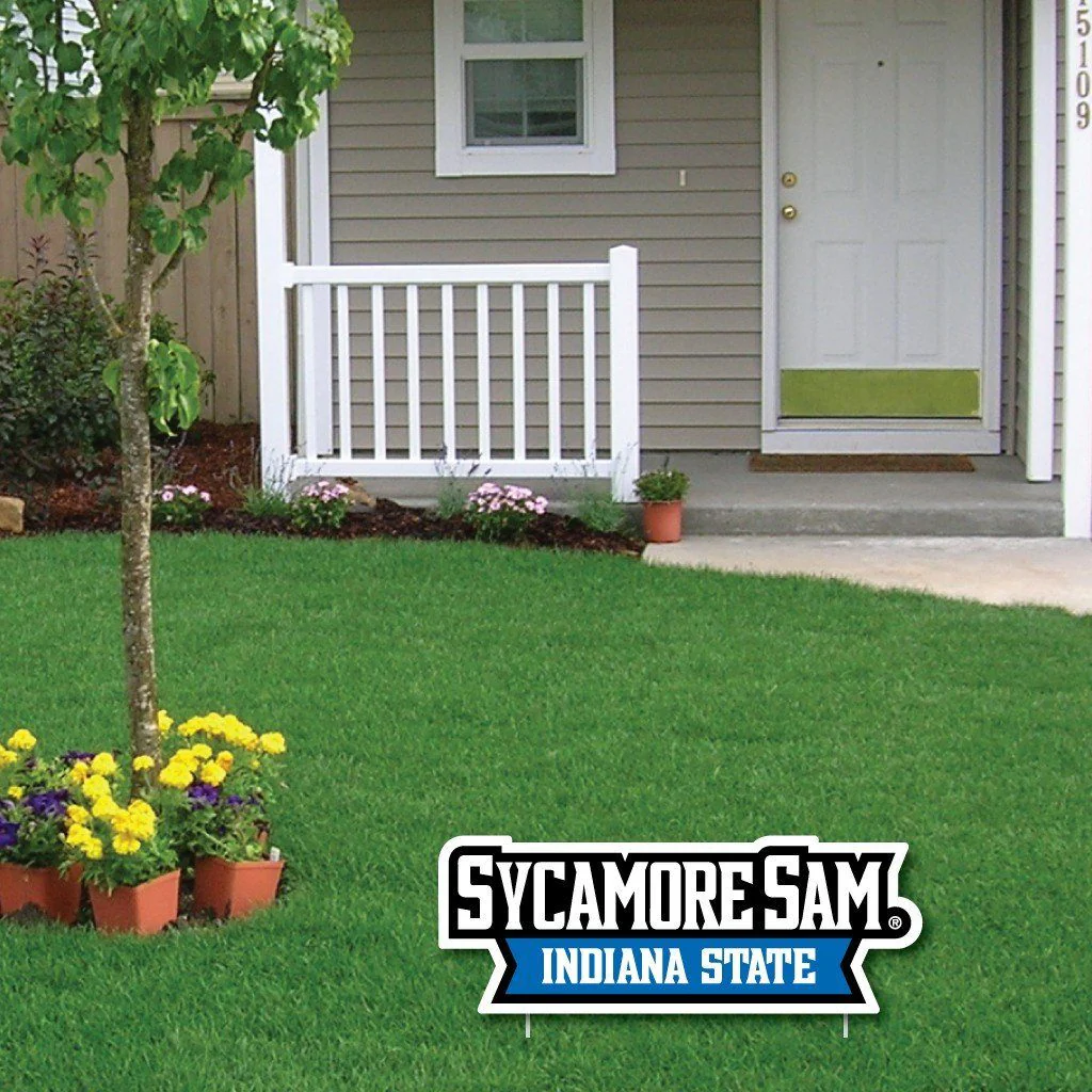 2'x3' Giant Indiana State Birthday Greeting Card & Yard Sign - Image 5
