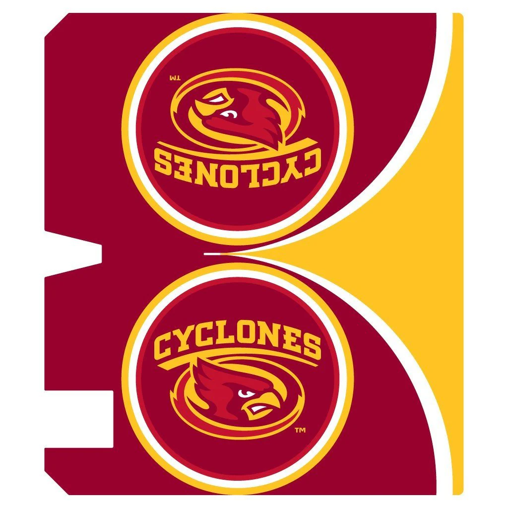 Iowa State Circles Magnetic Mailbox Cover - Image 3