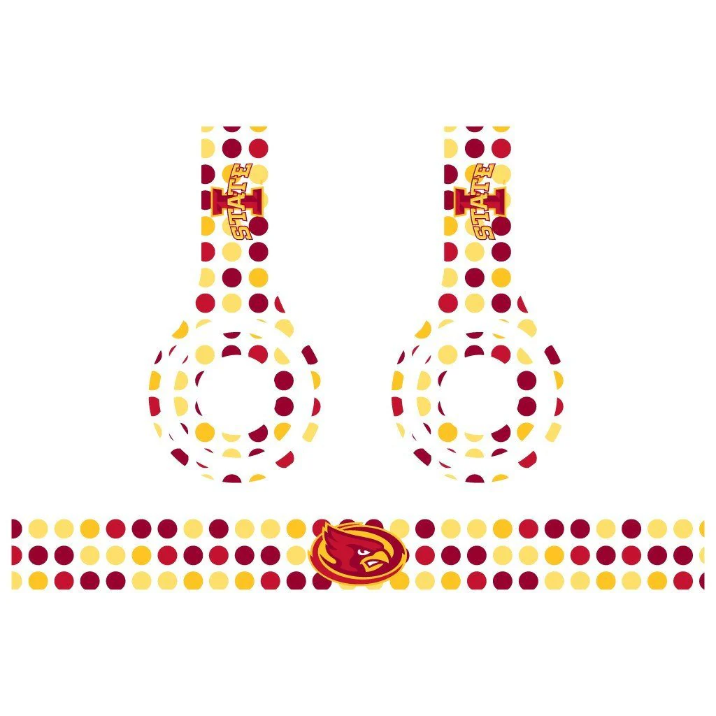 Iowa State Skins for Beats Solo HD Headphones | Set of 3 Patterns - Image 4