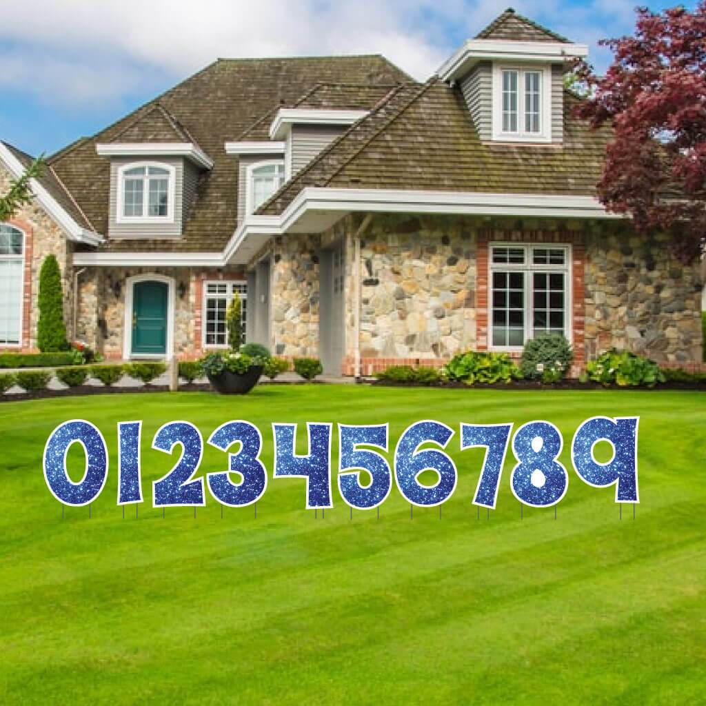 18" KG Numbers Sparkle Yard Letters -10 Pc set - Image 10