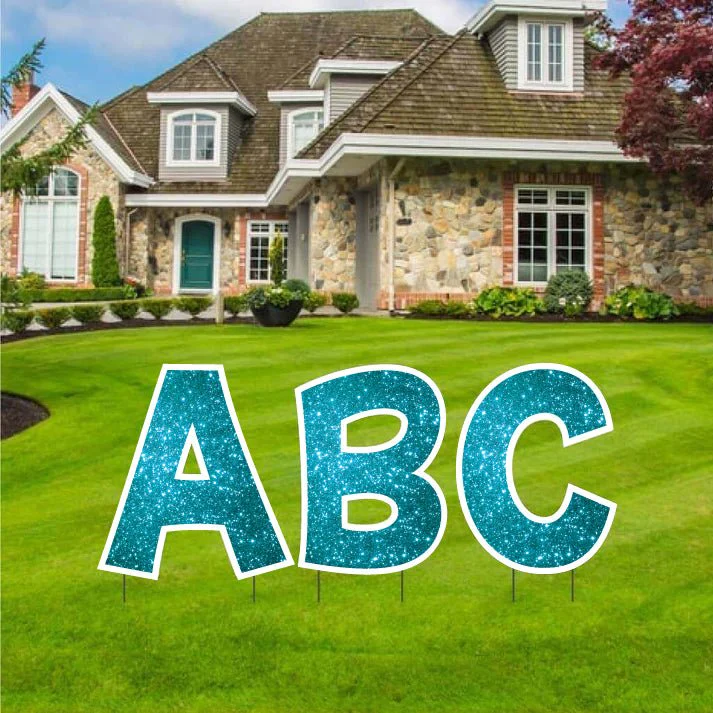 22.75" KG The Last Time Sparkle Alphabet Yard Decoration Set - 26 pcs - Image 17