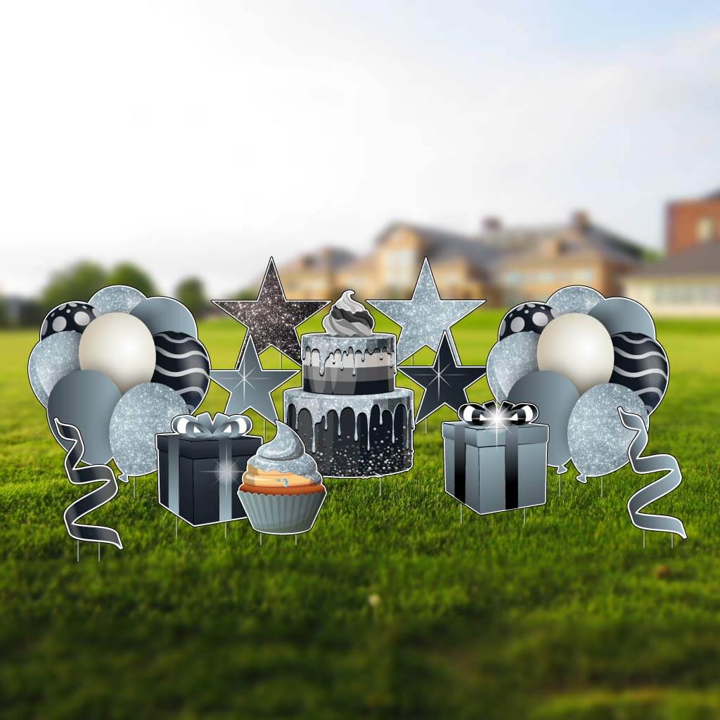 Birthday Flair Yard Decoration Accessories - Image 11