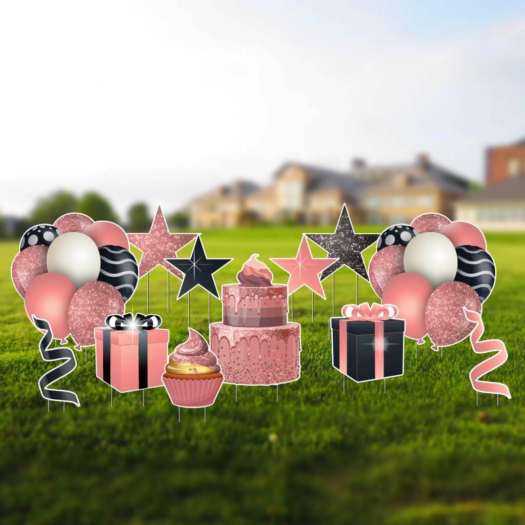 Birthday Flair Yard Decoration Accessories - Image 13