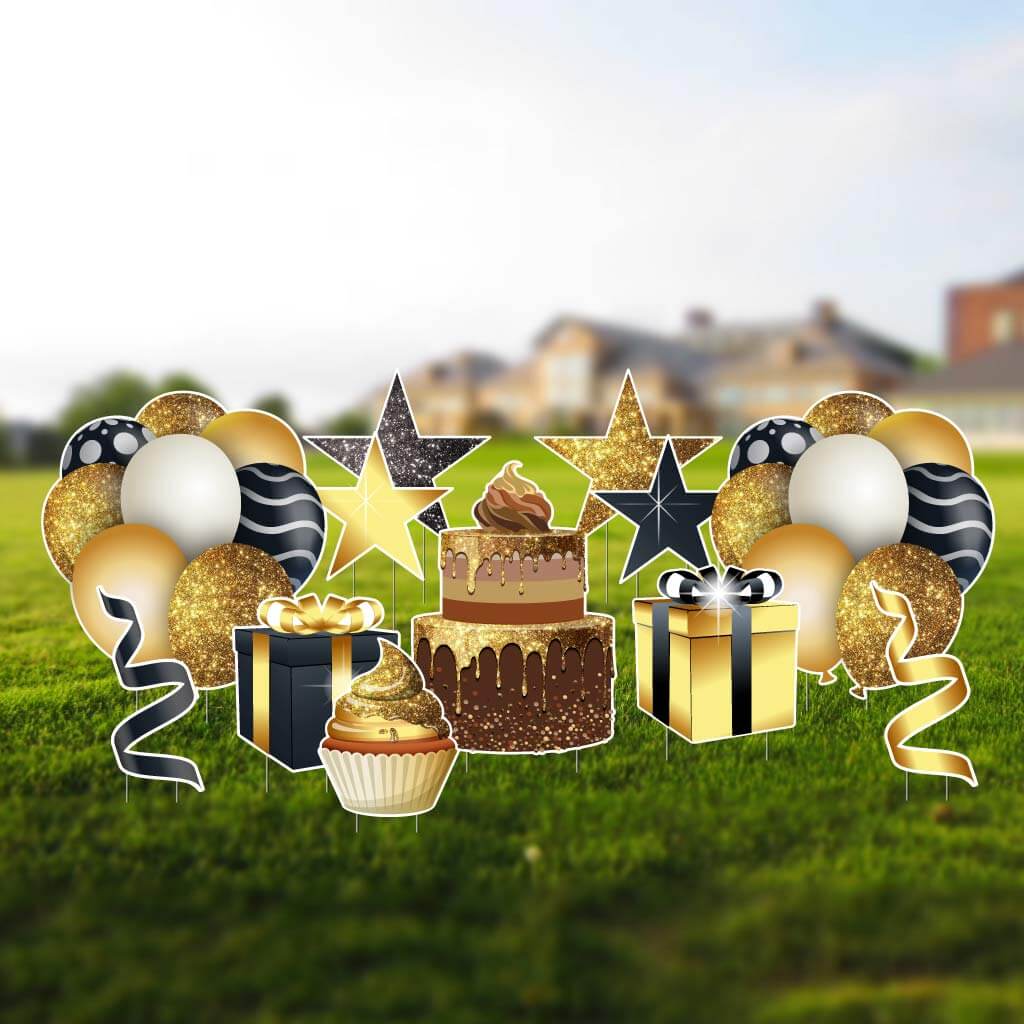Birthday Flair Yard Decoration Accessories - Image 19