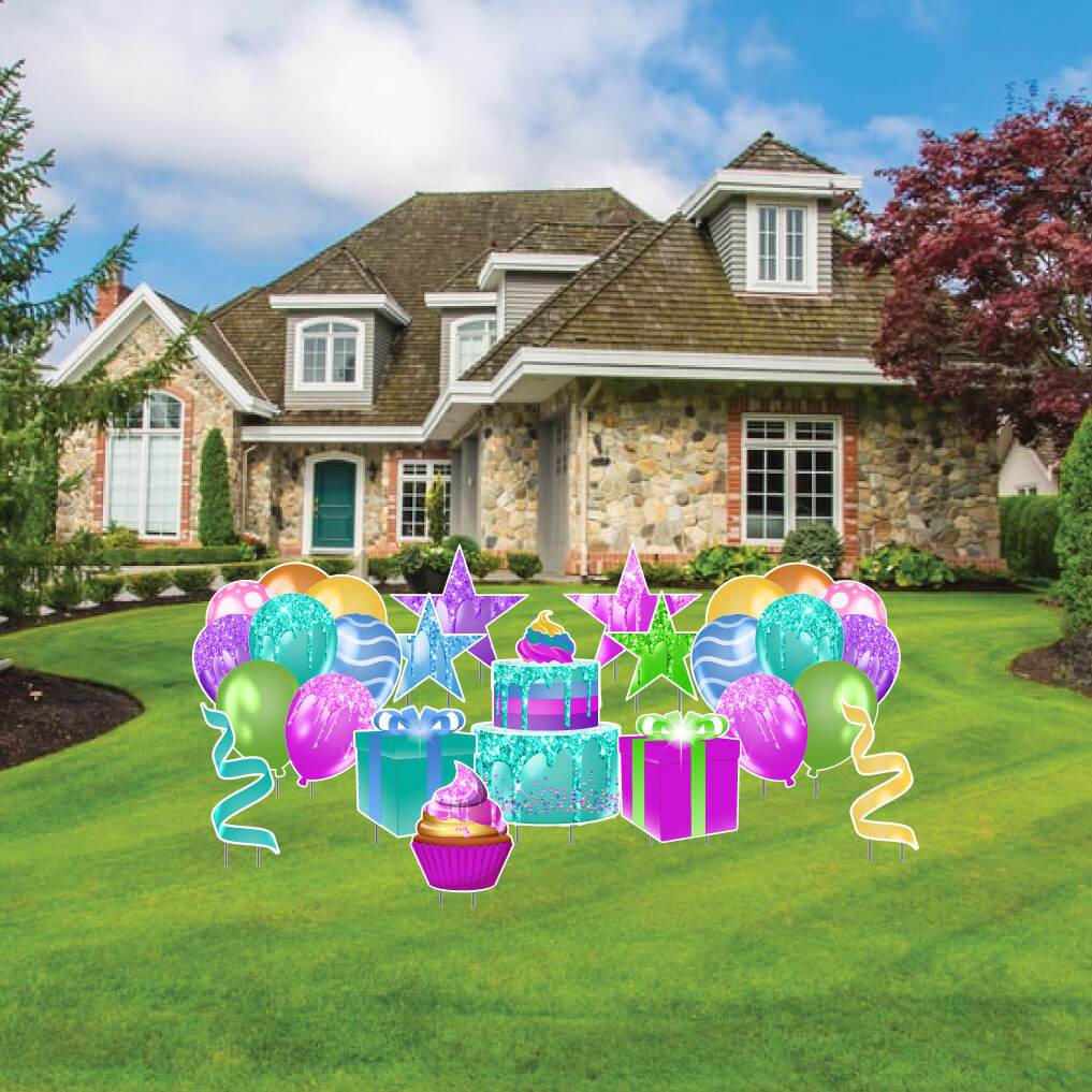 Birthday Flair Yard Decoration Accessories - Image 20