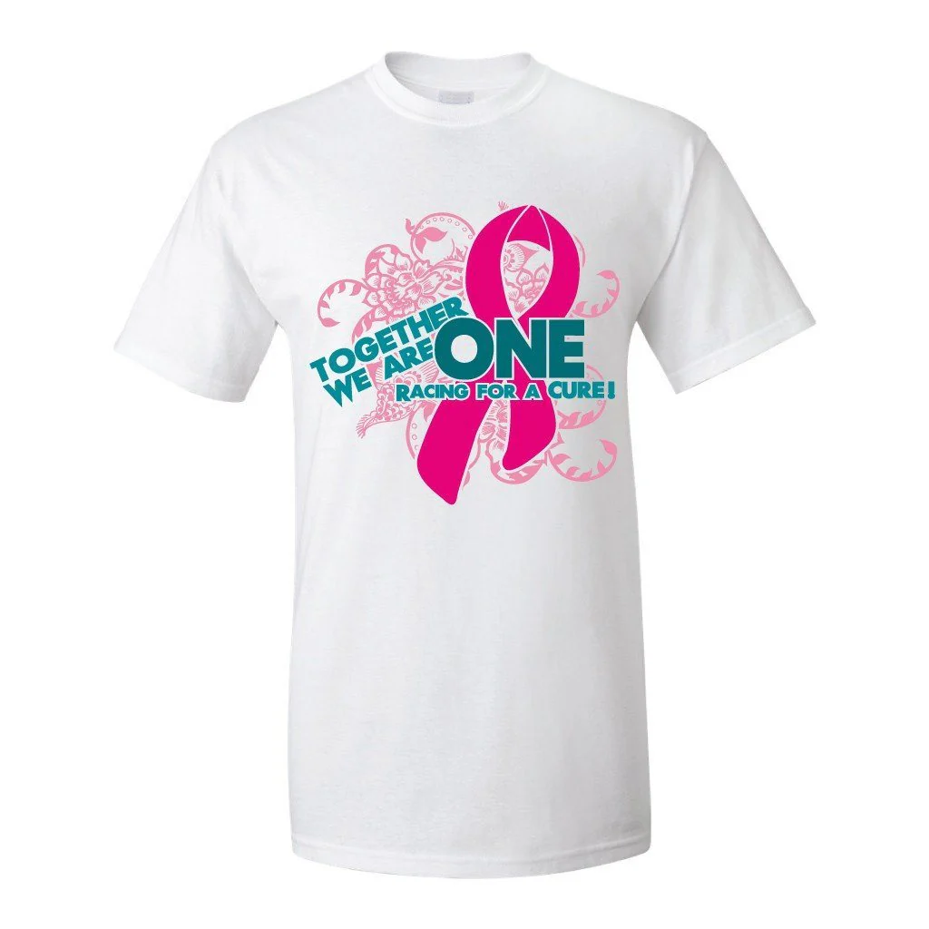 Together We Are One Breast Cancer Awareness T-Shirt - Image 3